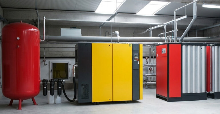 Impianto a riduzione di ossigeno: generatori di azoto e quadro di controllo per il mantenimento dell'atmosfera ipossica
